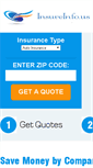 Mobile Screenshot of insurecomparequotes.us